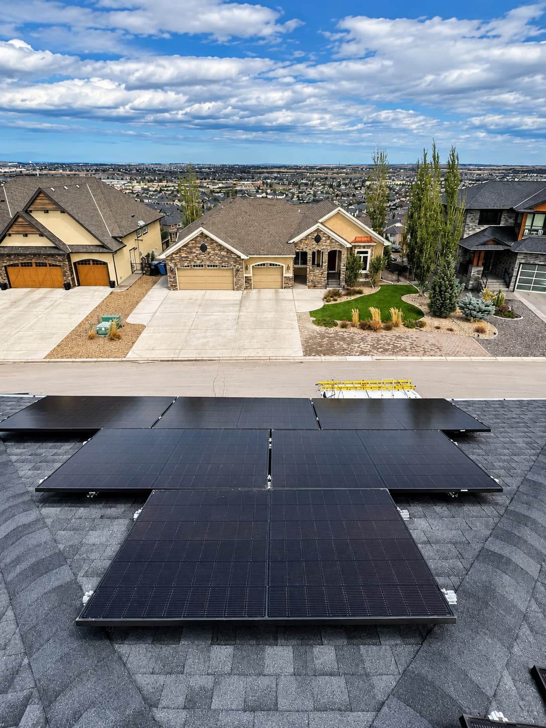 11 Panel 445W Rooftop View